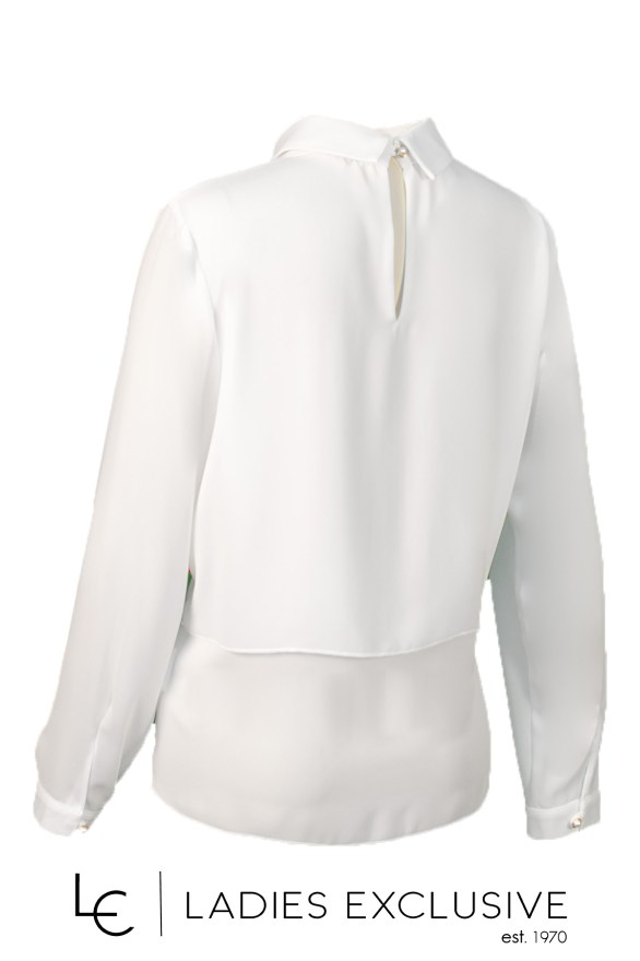 ESTEL Μπλούζα ριχτή με γιακά