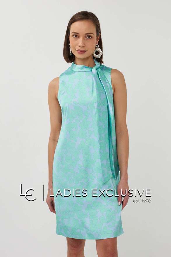 ESQUALO Φόρεμα αμάνικο σατέν