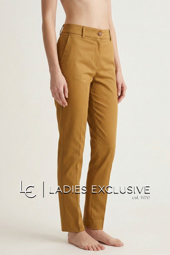 BELLA P. Παντελόνι βαμβακερό αστραγάλου