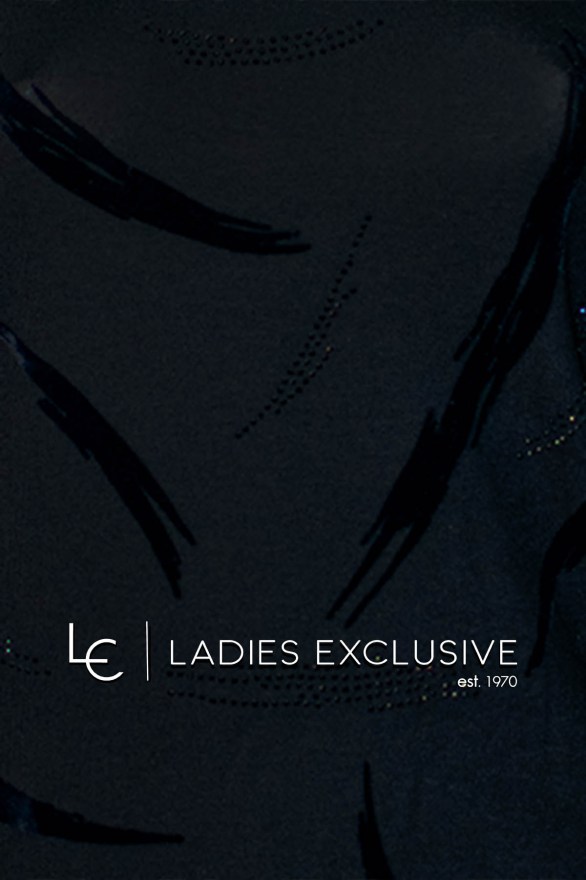 NICOLA Μπλούζα με βελουτέ στάμπα