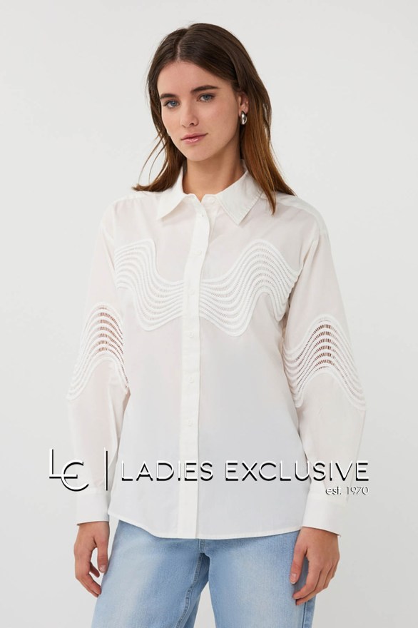 ESQUALO Πουκάμισο με κηπούρ σχέδια