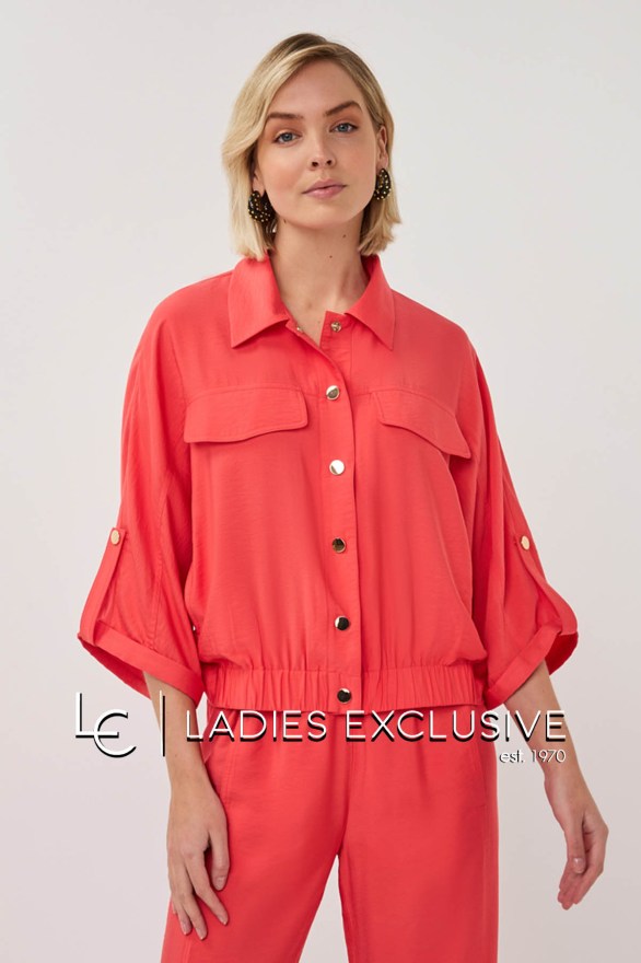 ESQUALO Μπόμπερ με μανίκι 3/4