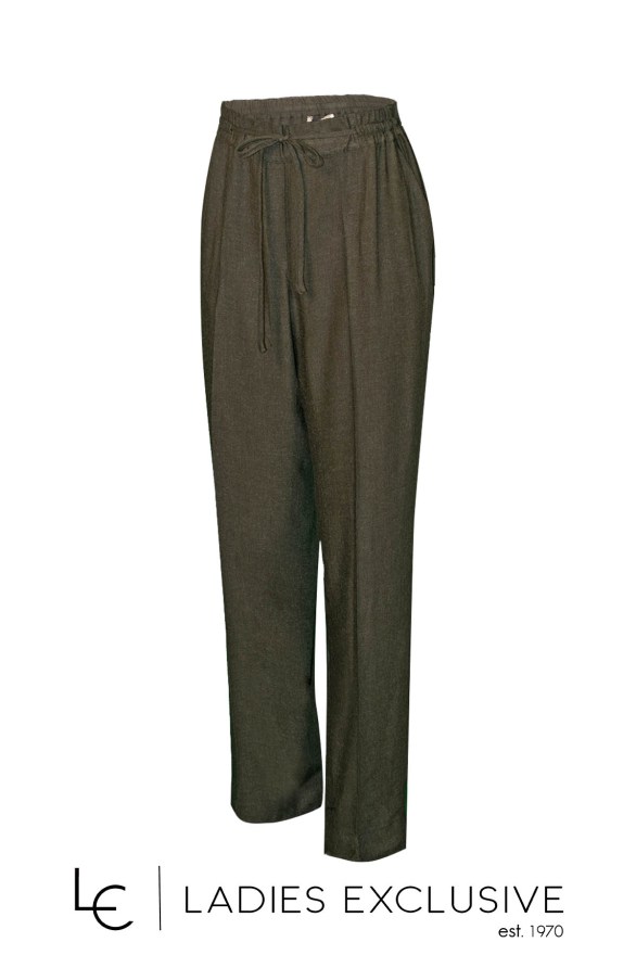 BELLA P. Παντελόνι με λάστιχο