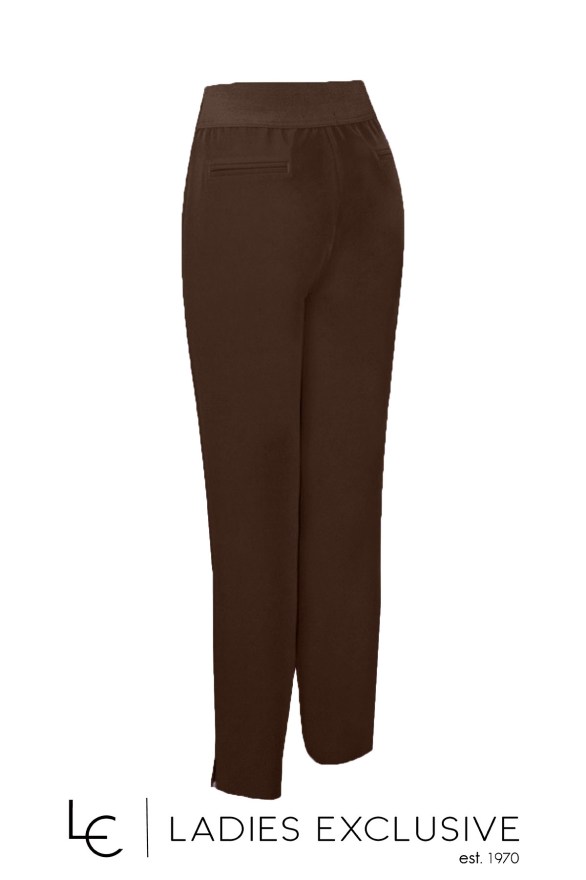 BELLA P. Παντελόνι κρεπ με λάστιχο