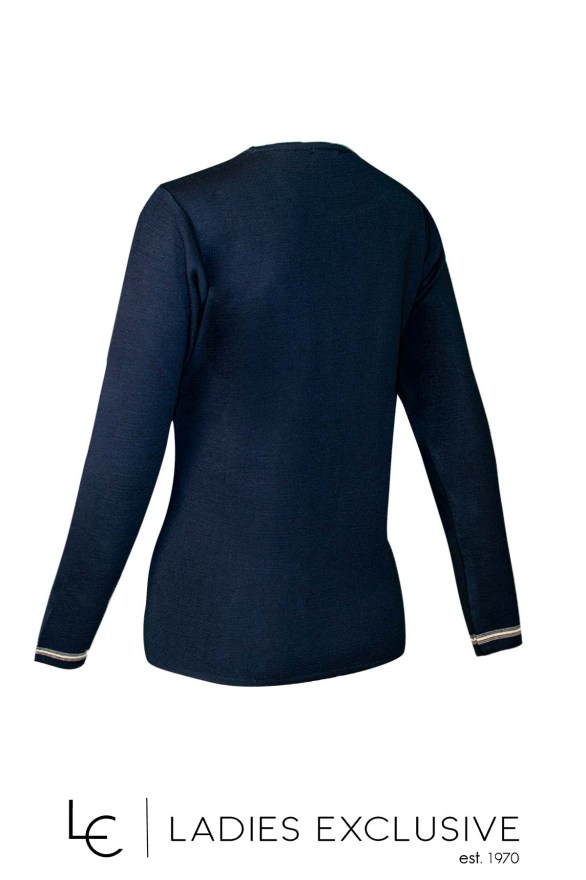 ELIN Μπλούζα μάλλινη με στάμπα κύκλους