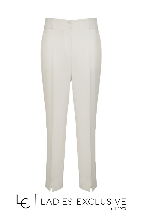 BELLA P. Παντελόνι κρεπ με λάστιχο