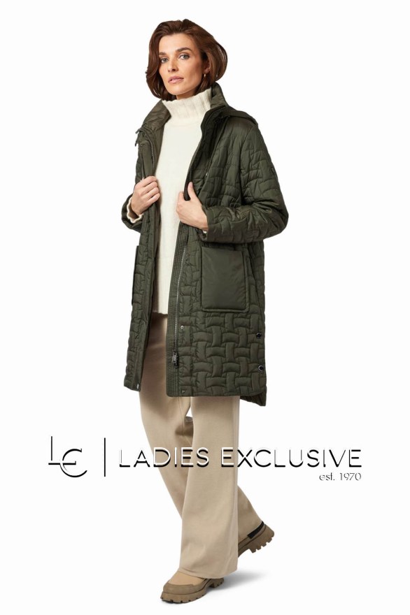 FRANDSEN Μπουφάν καπιτονέ μακρύ