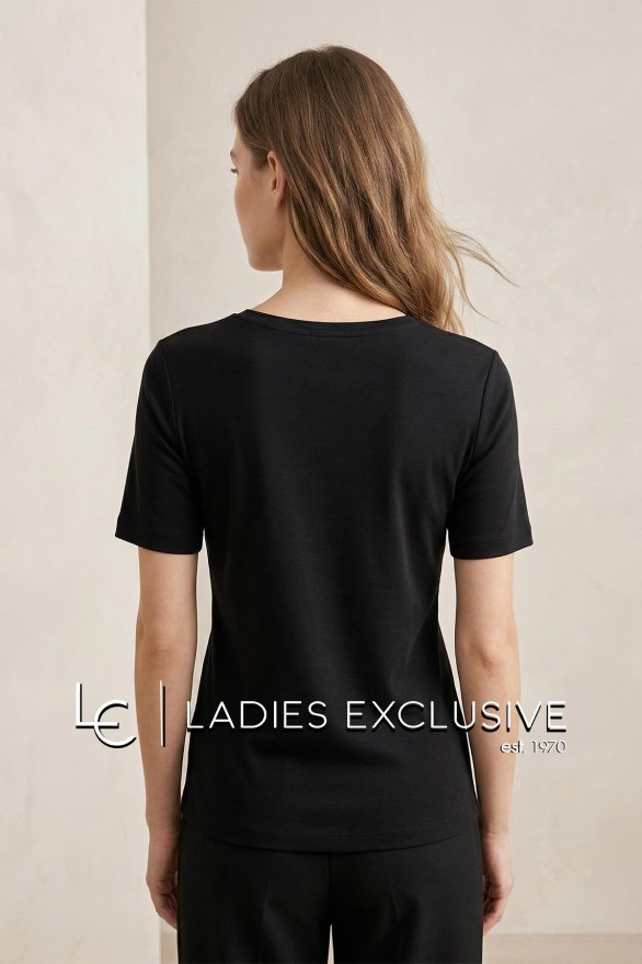 NICOLA Μπλούζα κοντομάνικη με στάμπα και στρας