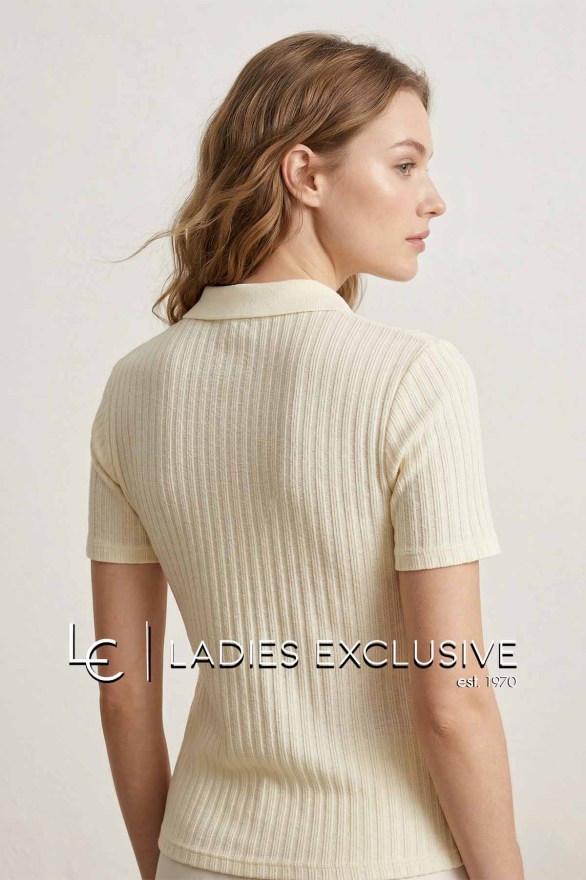 FRANSA Μπλούζα κοντομάνικη πλεκτή