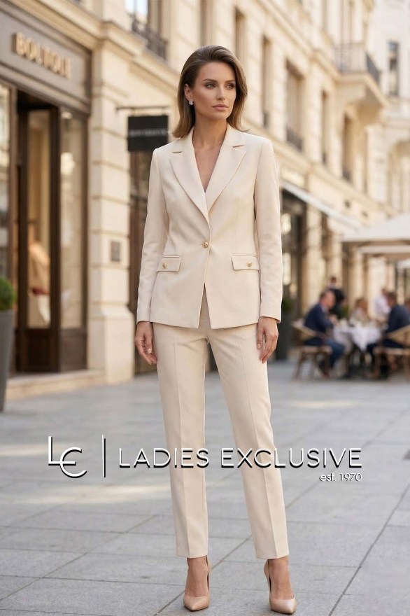 ESTEL Σακάκι κρεπ με μονό κουμπί