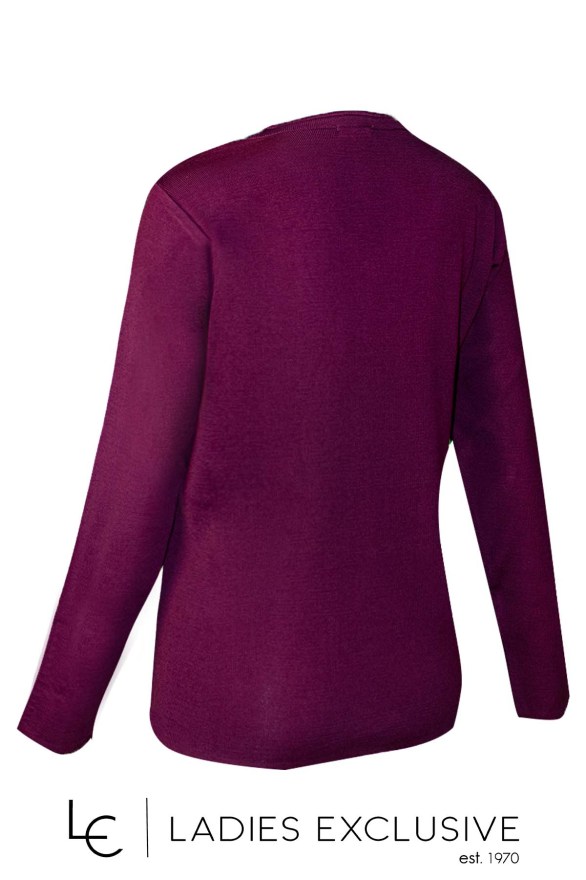 ELIN Μπλούζα μάλλινη με άνοιγμα v