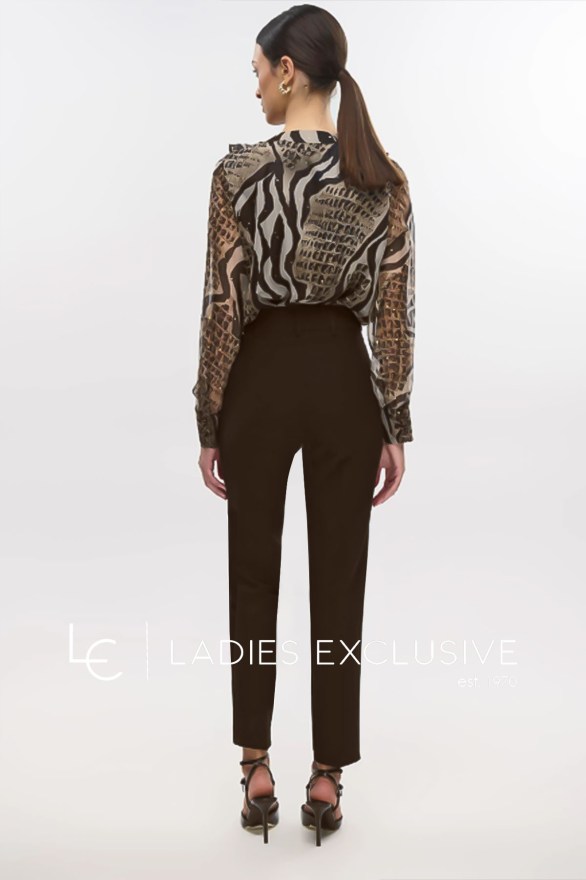 FIBES Παντελόνι κρεπ