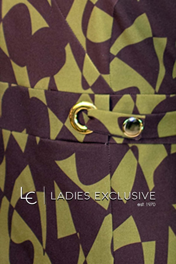 EFFECT Φόρεμα κρεπ σε ίσια γραμμή