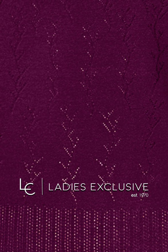 ELIN Μπλούζα μάλλινη με ανάγλυφα κλαδιά