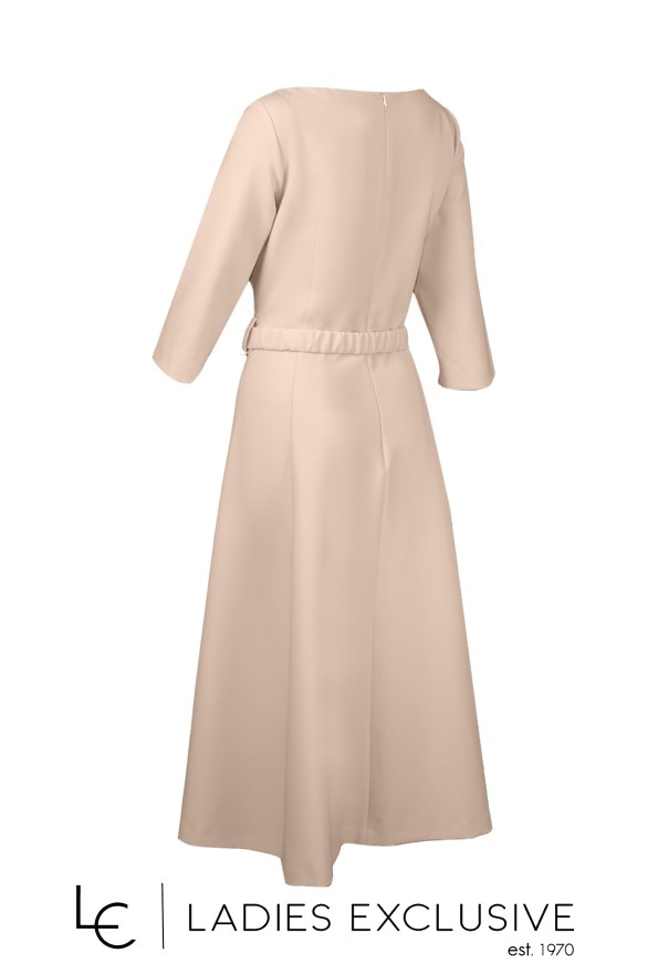 BELLA P. Φόρεμα κρεπ σε γραμμή A