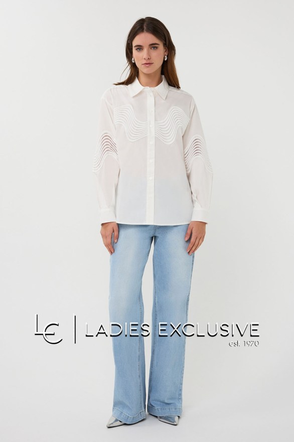 ESQUALO Πουκάμισο με κηπούρ σχέδια