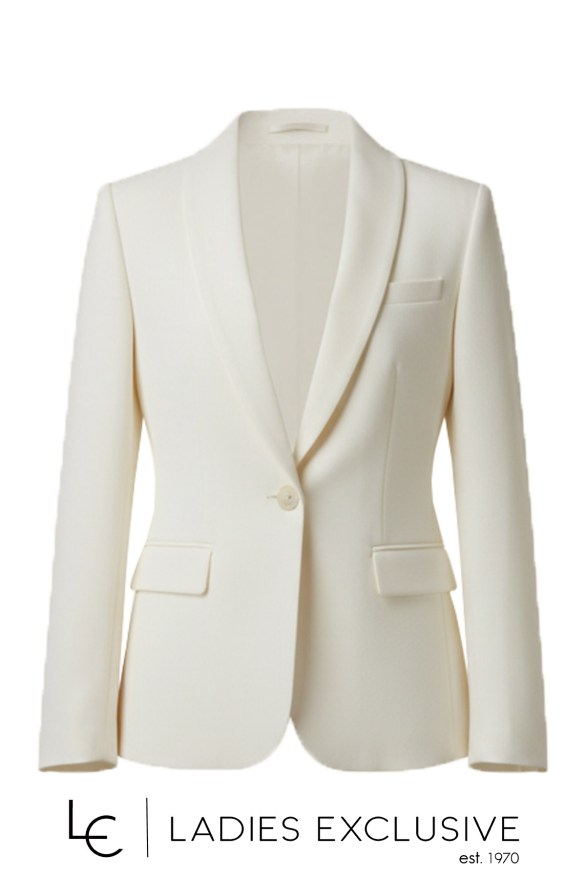 BELLA P. Σακάκι κρεπ με ένα κουμπί