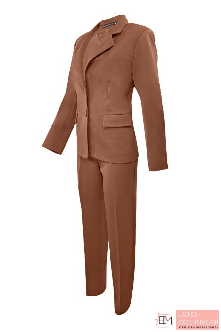 WOMEN'S STYLE Σακάκι κρεπ ελαστικό