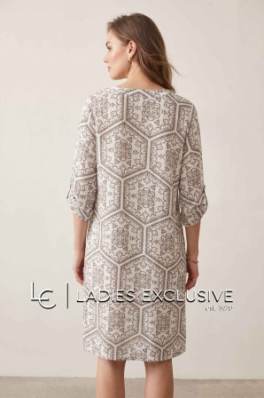 FRANSA Φόρεμα κοντομάνικο boho